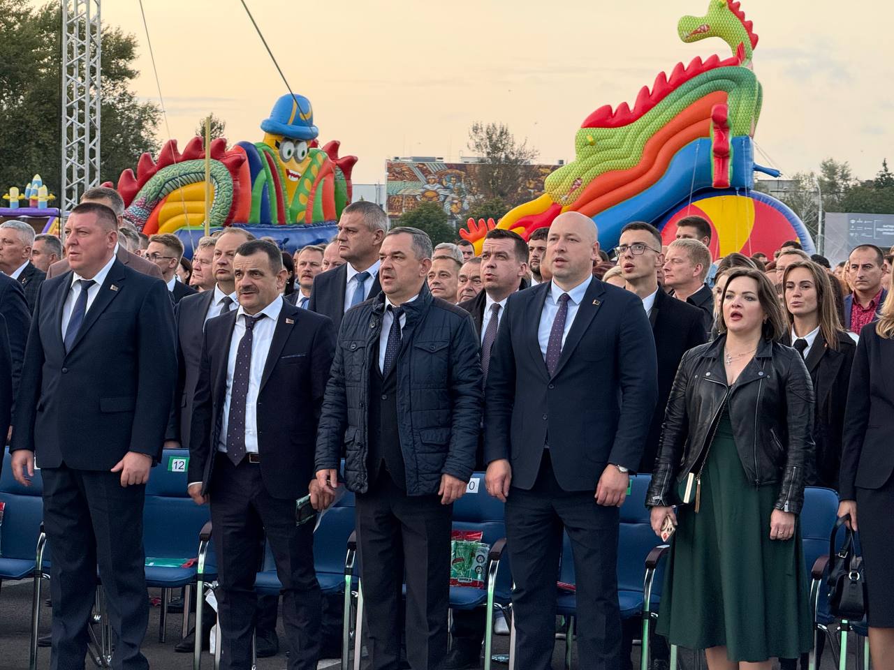 День машиностроителя в Бресте — подробности и видео фейерверка