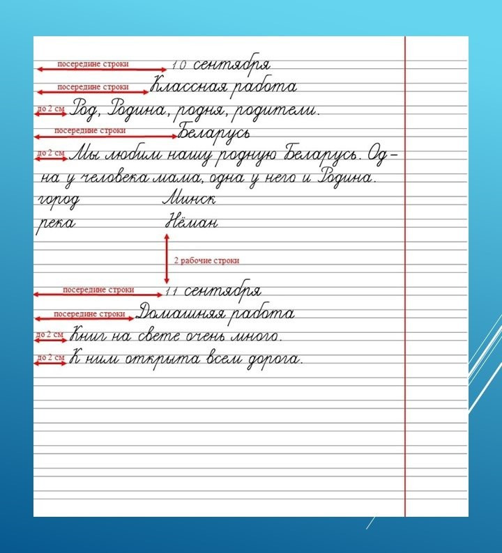 Сколько клеточек отступать? Минобразования опубликовало памятку по оформлению тетрадей