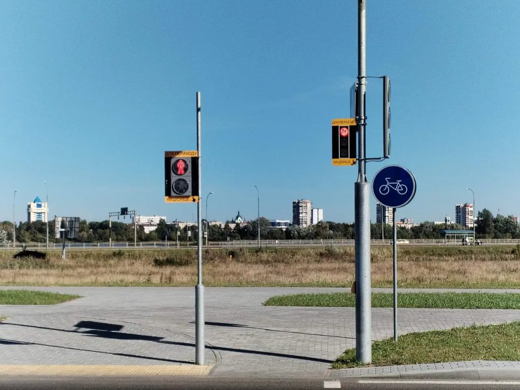 Сколько в Бресте «велосипедных» светофоров и где они расположены