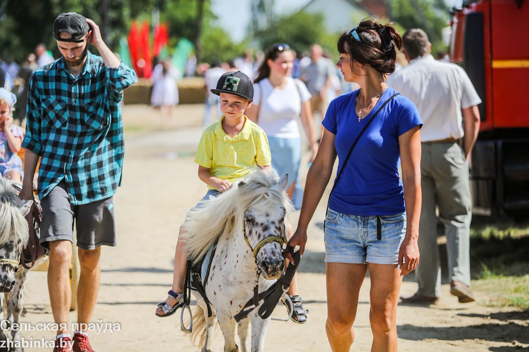 В агрогородке Степанки Жабинсковского района проходит праздник-ярмарка тружеников села «Дожинки»