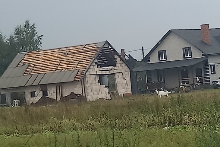 Серьёзные последствия непогоды в Антополе 25 августа