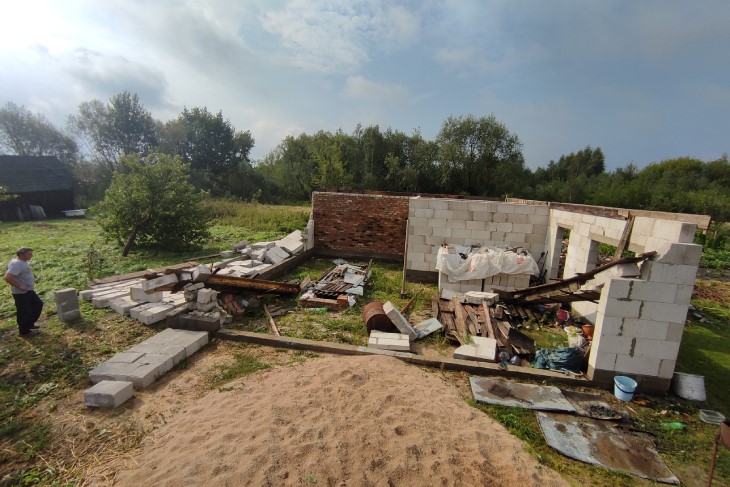 Серьёзные последствия непогоды в Антополе 25 августа