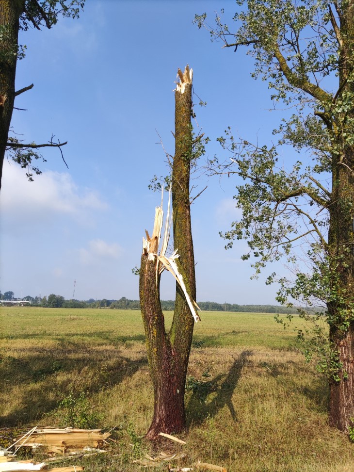 Серьёзные последствия непогоды в Антополе 25 августа