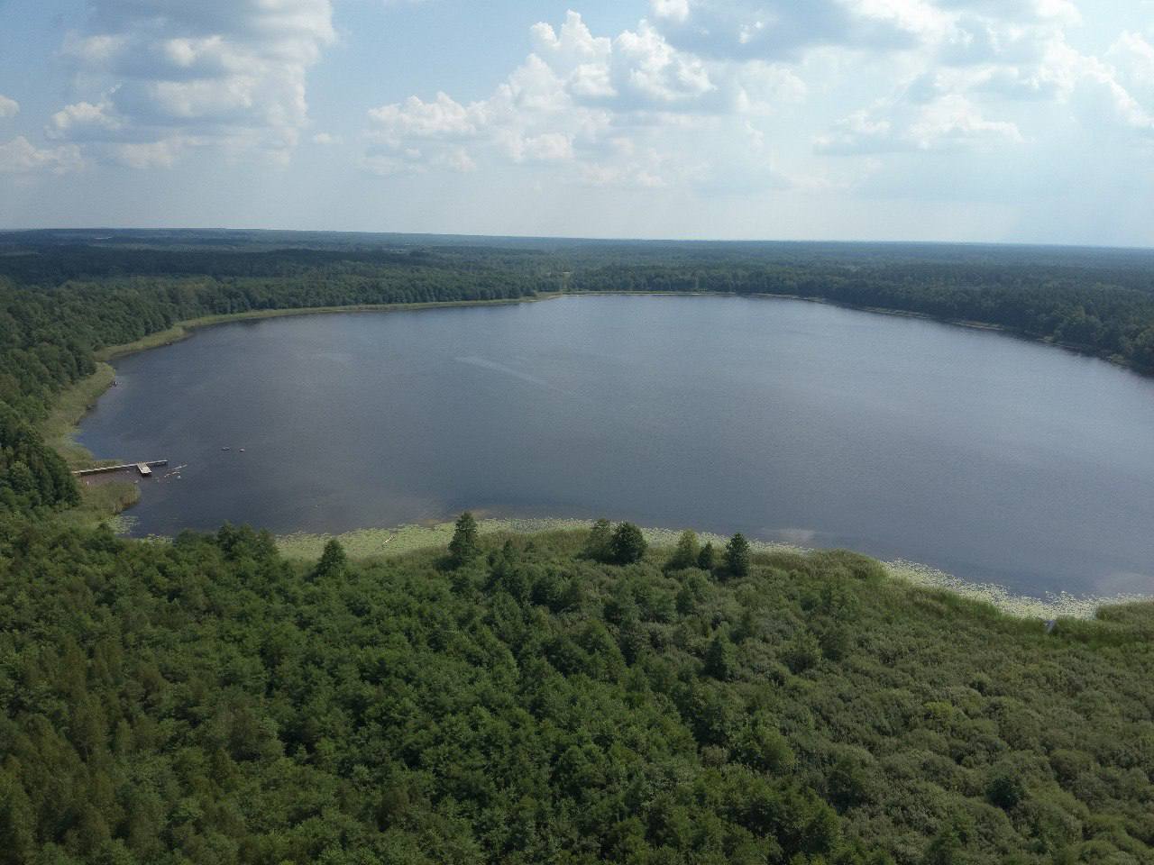 С применением беспилотника. Места отдыха у водоемов на контроле у милиции