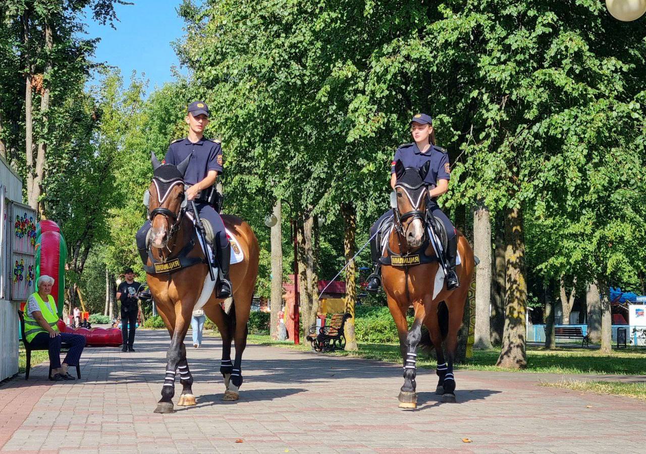 В Лиде возродили конную милицию