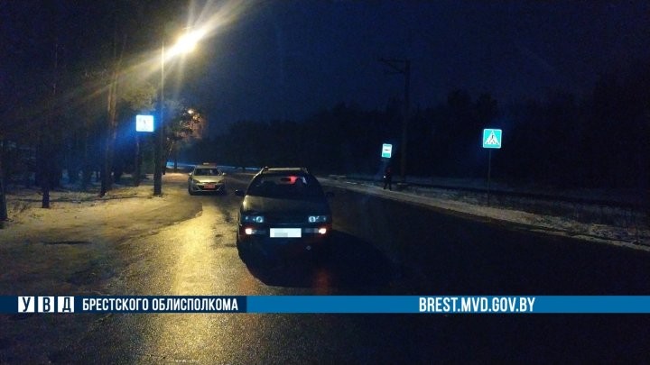 В Бресте на Красногвардейской сбили человека