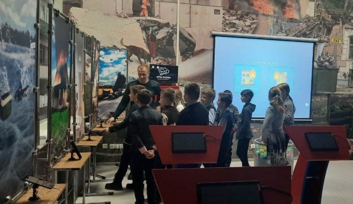 На необычном уроке побывали школьники Каменецкого района