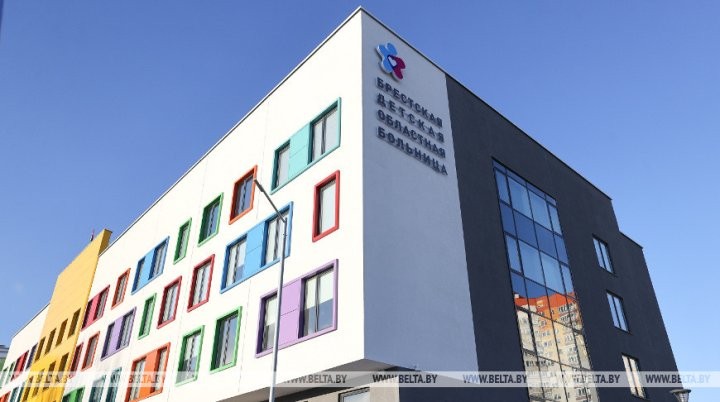 Новый лечебный корпус детской областной больницы открыли в Бресте