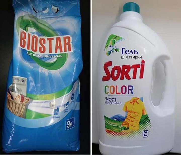 Моющие средства популярных марок признаны опасными в Беларуси