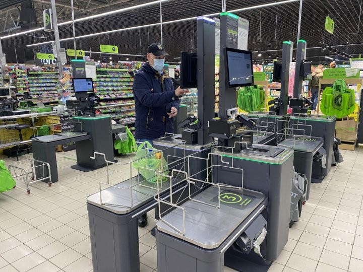 «Евроопт» открыл в Брестской области более 120 касс самообслуживания