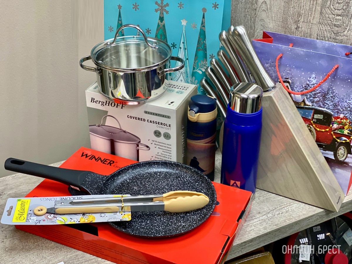 Больше никаких сувениров! Только полезные подарки близким к Новому году в магазинах «Мечта хозяйки» в Бресте