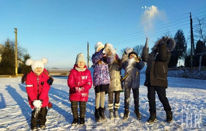 Смотрите, как в Каменце дети рады зиме