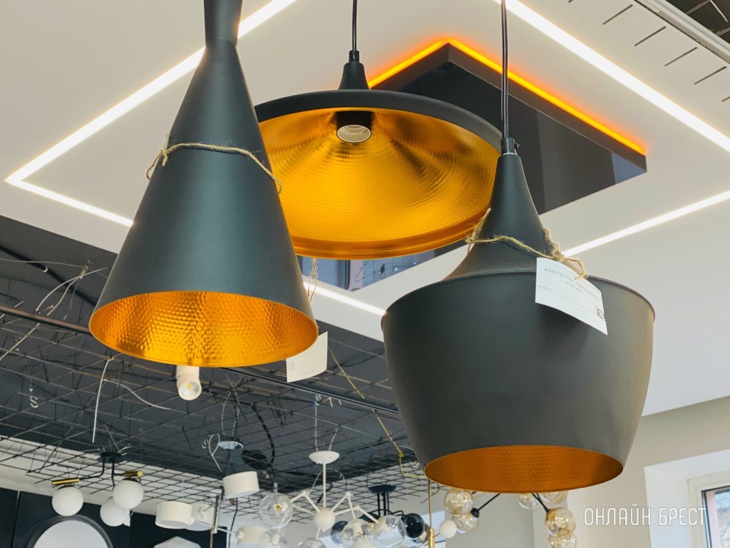 Безупречные дизайнерские люстры и светильники в магазине «Яркий». Домашняя примерка в Бресте