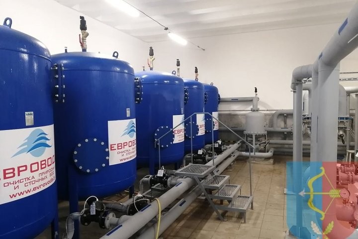 В Пинском районе предприятие построило для жителей поселка станцию обезжелезивания