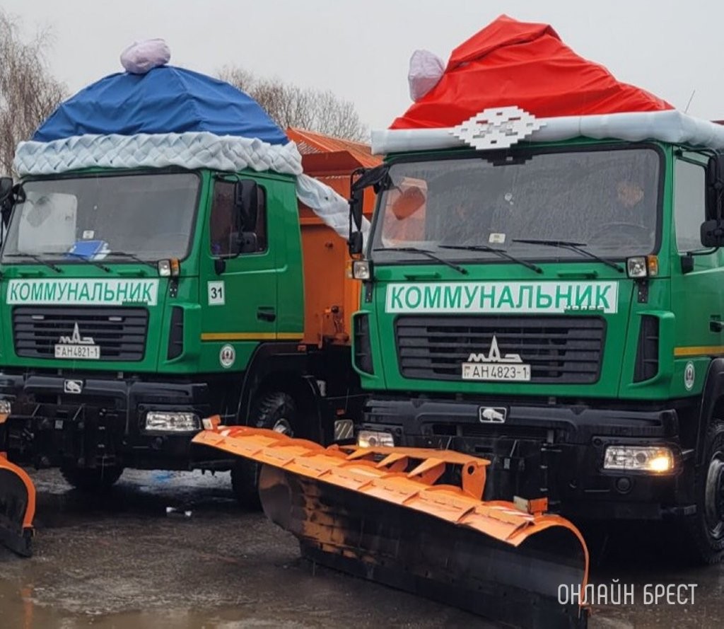 Брестчане поддержали креативную идею Островецких коммунальников!