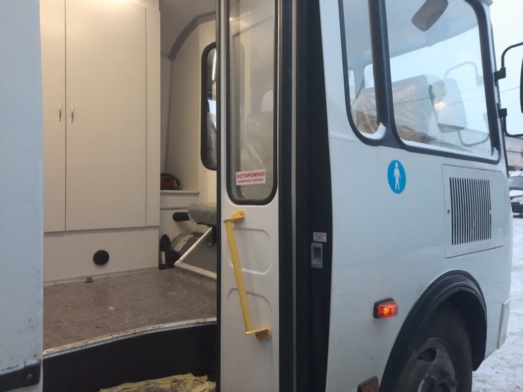 В Пинском районе появился медпункт на колесах