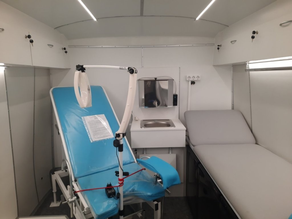 В Пинском районе появился медпункт на колесах