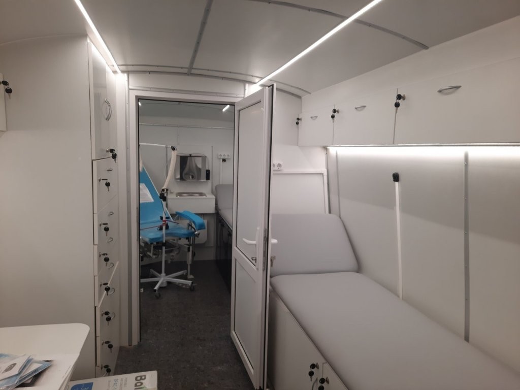 В Пинском районе появился медпункт на колесах