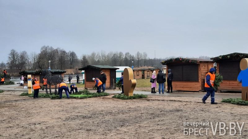 Брест готовится к фестивалю «Берестейские сани»