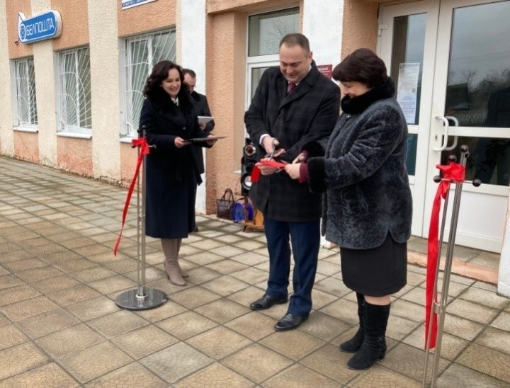 В Дрогичинском районе открыт почтовый объект в формате самообслуживания