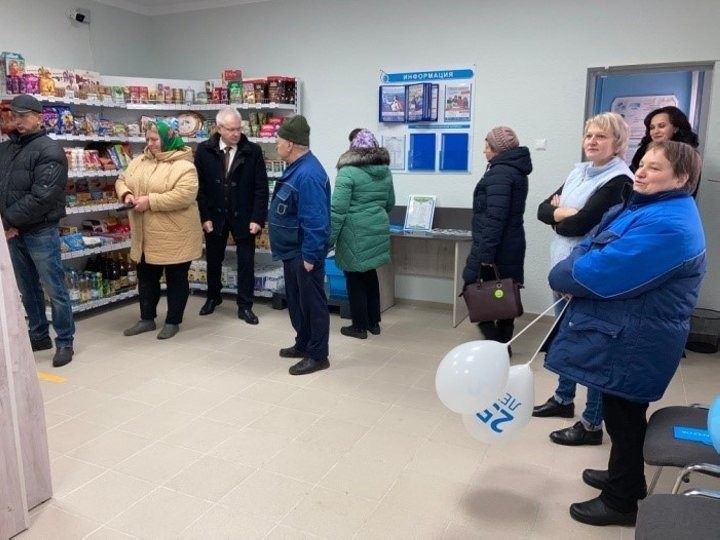 В Дрогичинском районе открыт почтовый объект в формате самообслуживания