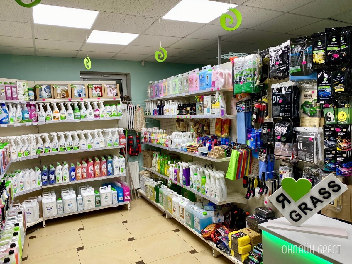Бытовая химия и автокосметика GRASS в Бресте – верный помощник в уборке и отличный подарок близким к Новому году!