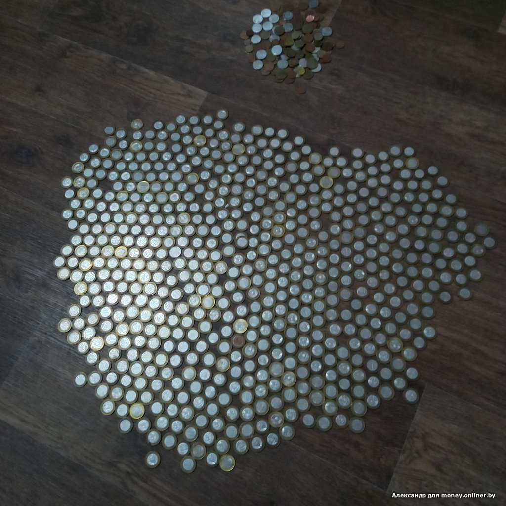 Белорус весь год собирал монеты по 2 рубля. Как думаете, сколько вышло в итоге?