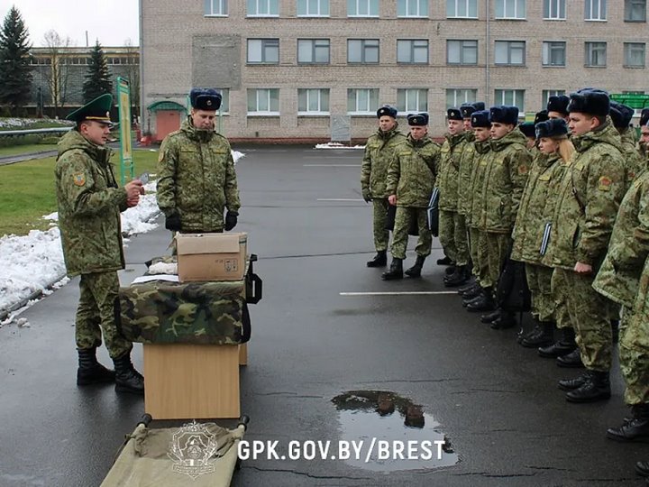 В Брестской пограничной группе начался новый учебный год