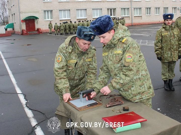 В Брестской пограничной группе начался новый учебный год