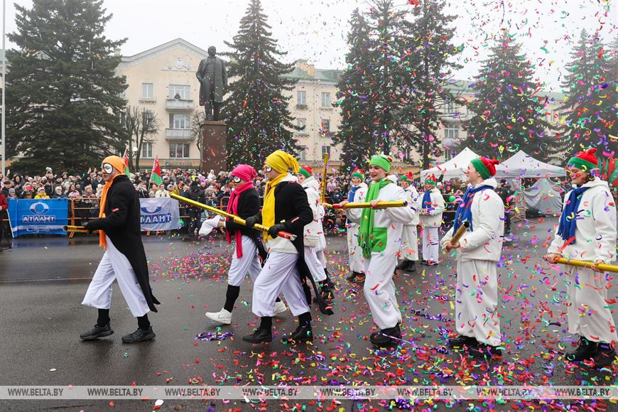 Брестский областной фестиваль «Берестейские сани» проходит в Барановичах