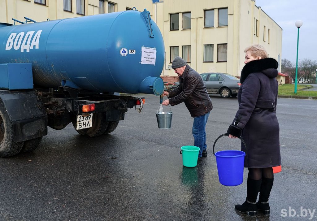 Как поживают Пружаны, где второй день нет воды