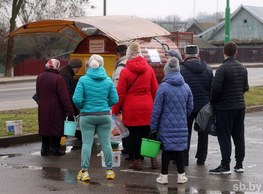 Как поживают Пружаны, где второй день нет воды