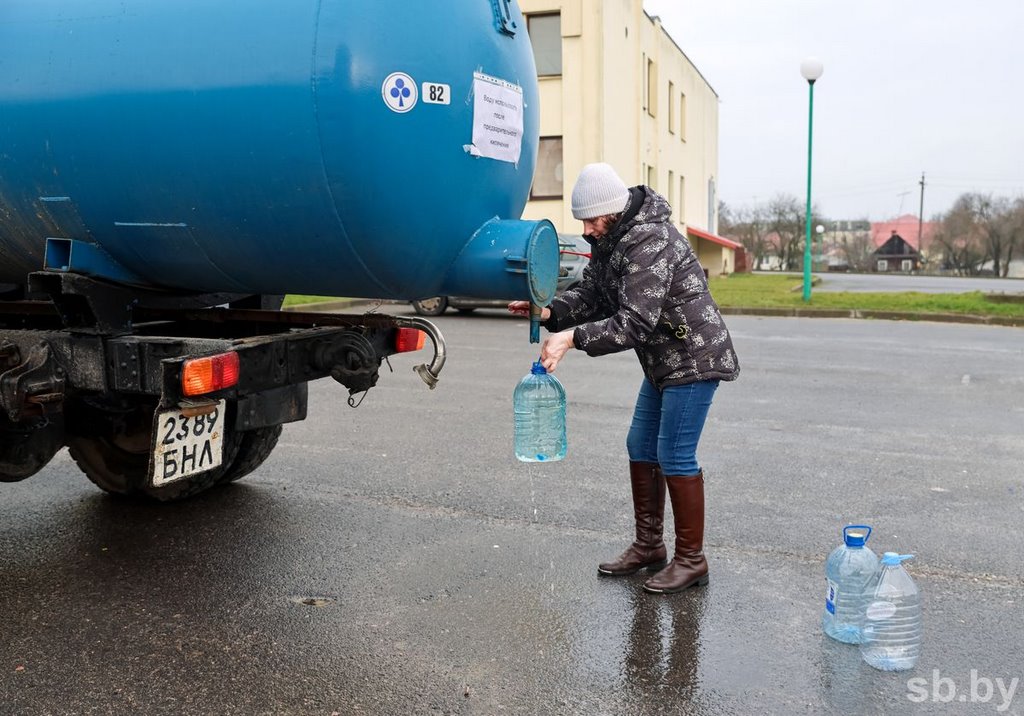 Как поживают Пружаны, где второй день нет воды