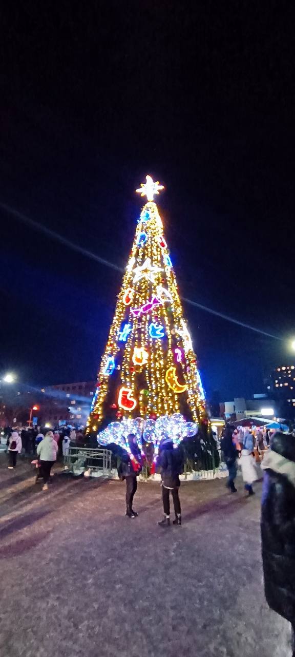 Вчера в Бресте состоялось открытие главной елки Ленинского района.