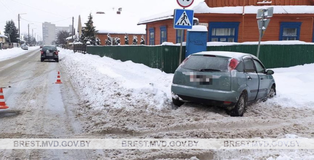 В Пинске водитель сбила пенсионерку