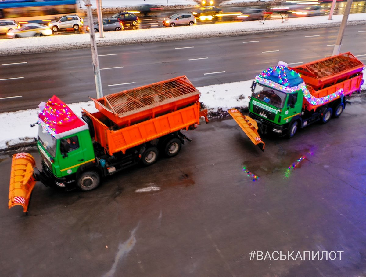 Открытие главной новогодней ёлки Московского района Бреста. Видео и фото