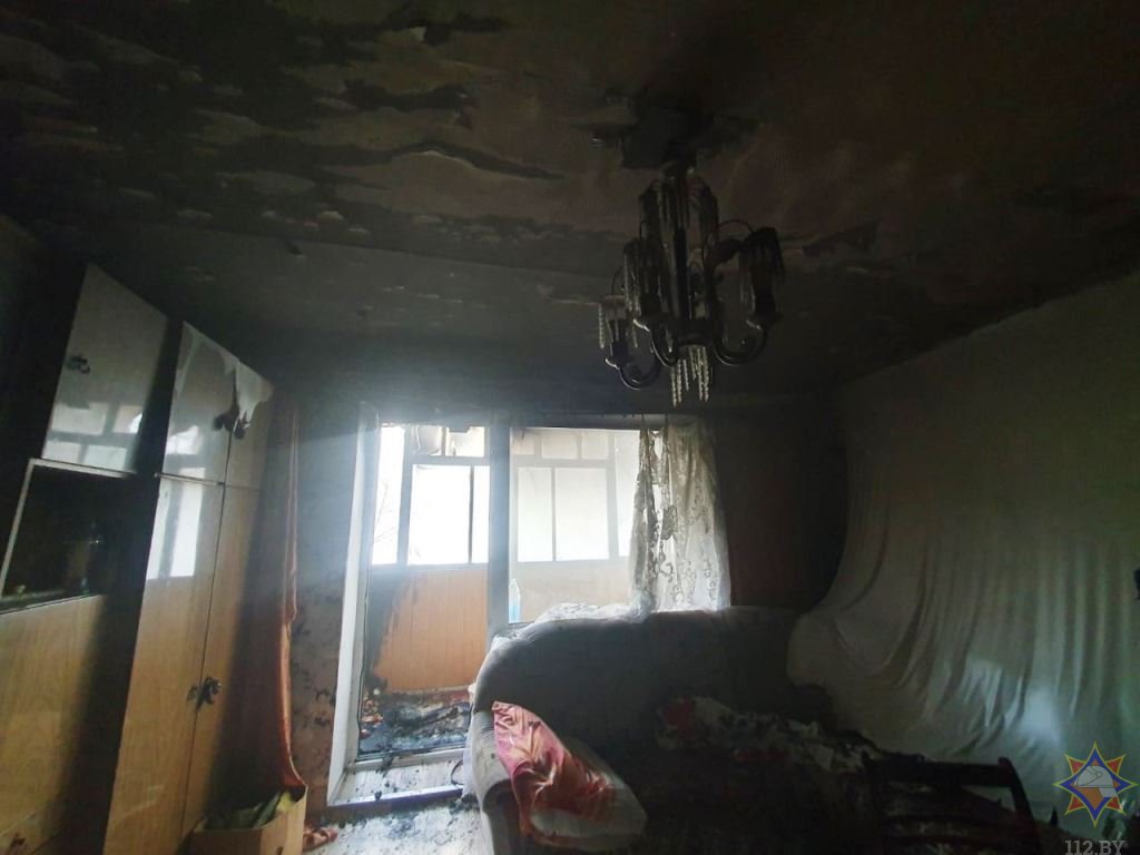 Пенсионерка спасена на пожаре в Кобрине