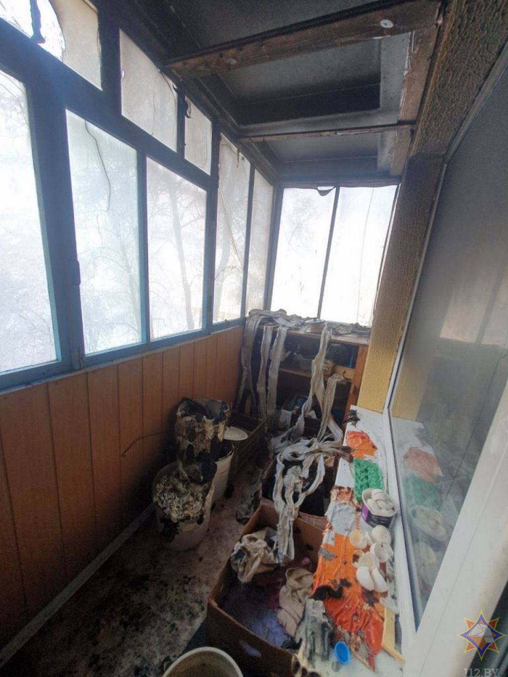 Пенсионерка спасена на пожаре в Кобрине