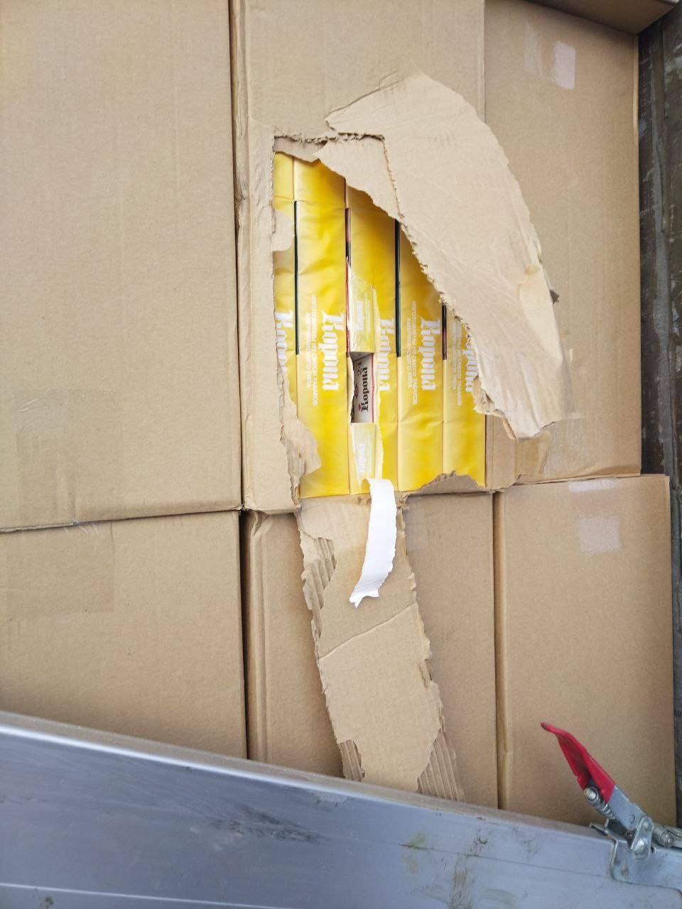 Контрабандные белорусские сигареты на $4,4 млн задержали в России