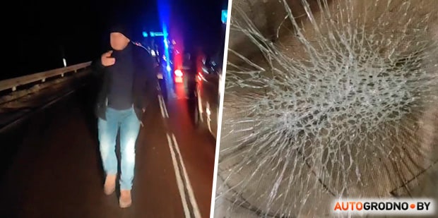 Самая дорога поездка в Польшу: поляк разбил белорусу стекло в очереди