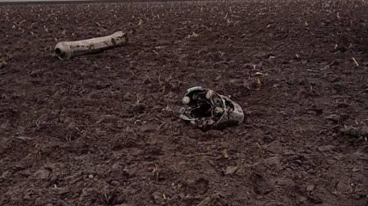 На территорию Беларуси упала украинская ракета