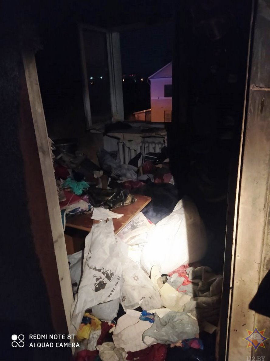 Хозяйку нашли на полу. Ночной пожар 2 января на Бр.Дивизий в Бресте