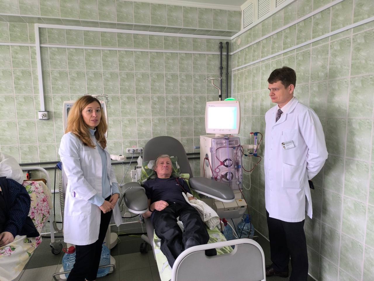 Брестская центральная городская больница получила 4 аппарата  «искусственная почка» для гемодиализа пациентов\