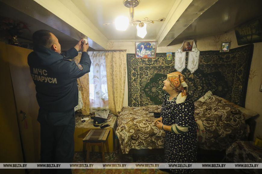В Брестской области с начала года произошло 107 пожаров в домах одиноко проживающих пенсионеров и инвалидов