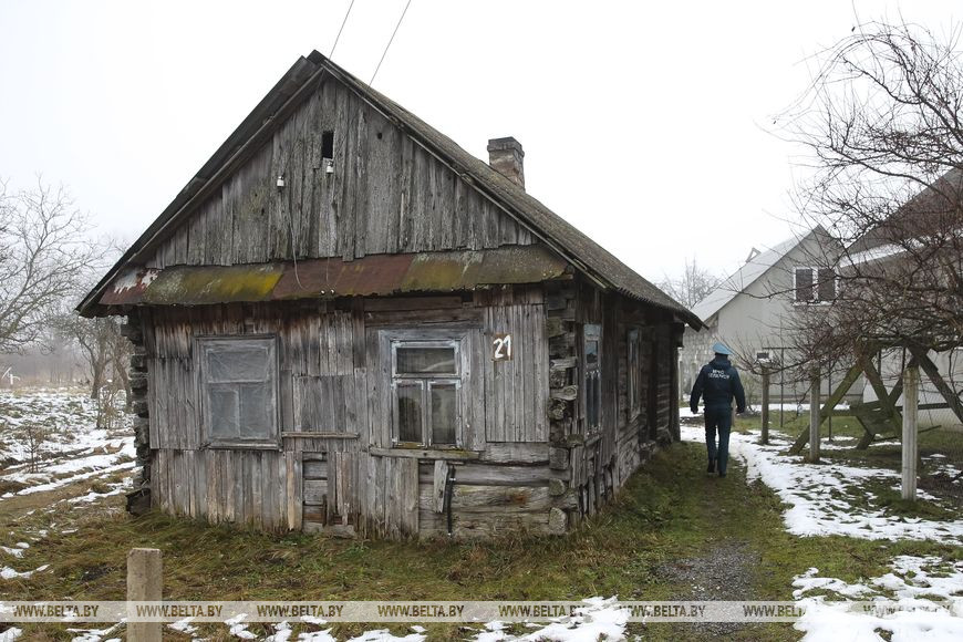 В Брестской области с начала года произошло 107 пожаров в домах одиноко проживающих пенсионеров и инвалидов
