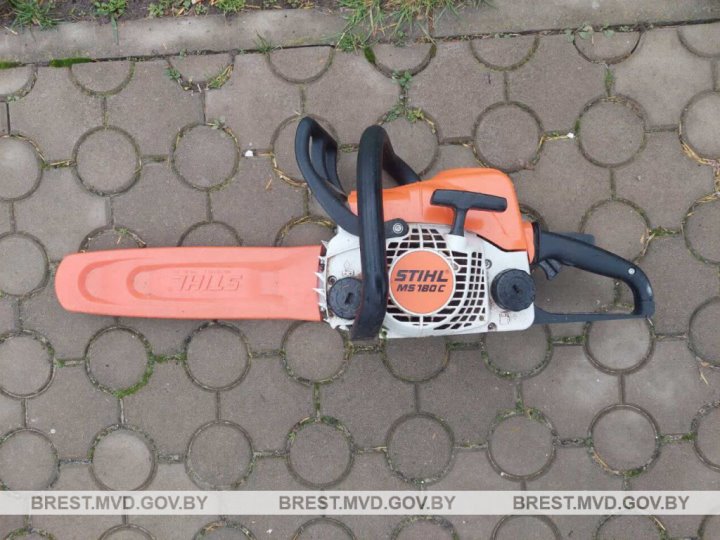 Кража бензопилы в Ивановском районе. Подобности случая