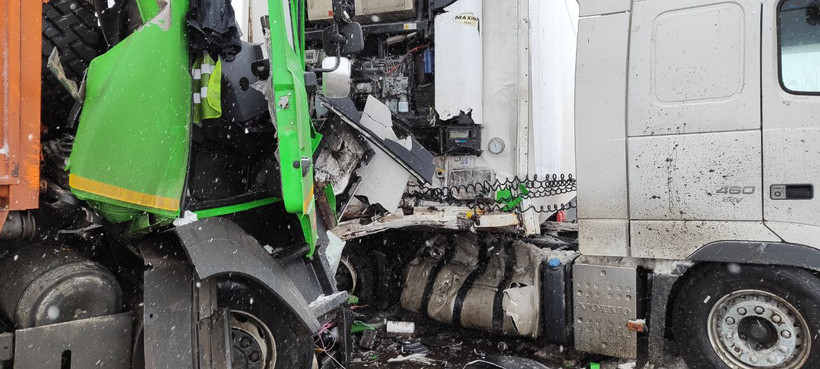 Смертельная авария с фурой на М1