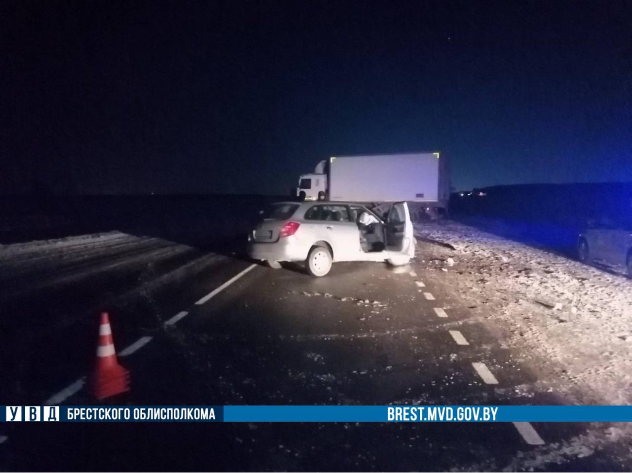 Жительница Бреста попала в ДТП