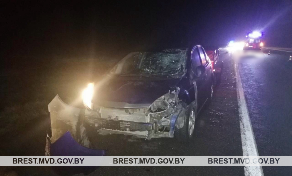 В Кобринском районе погибла женщина