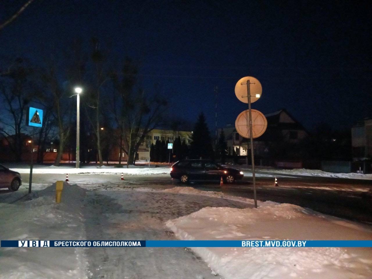 В Бресте на Речице сбили женщину